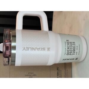 Stanley Quencher ProTour Tumbler with Flip Straw 14oz - White